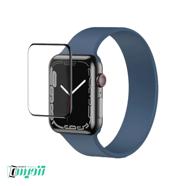 محافظ صفحه نمایش گلس مناسب ساعت هوشمند اپل واچ سری 7 و 8 نسخه 45mm