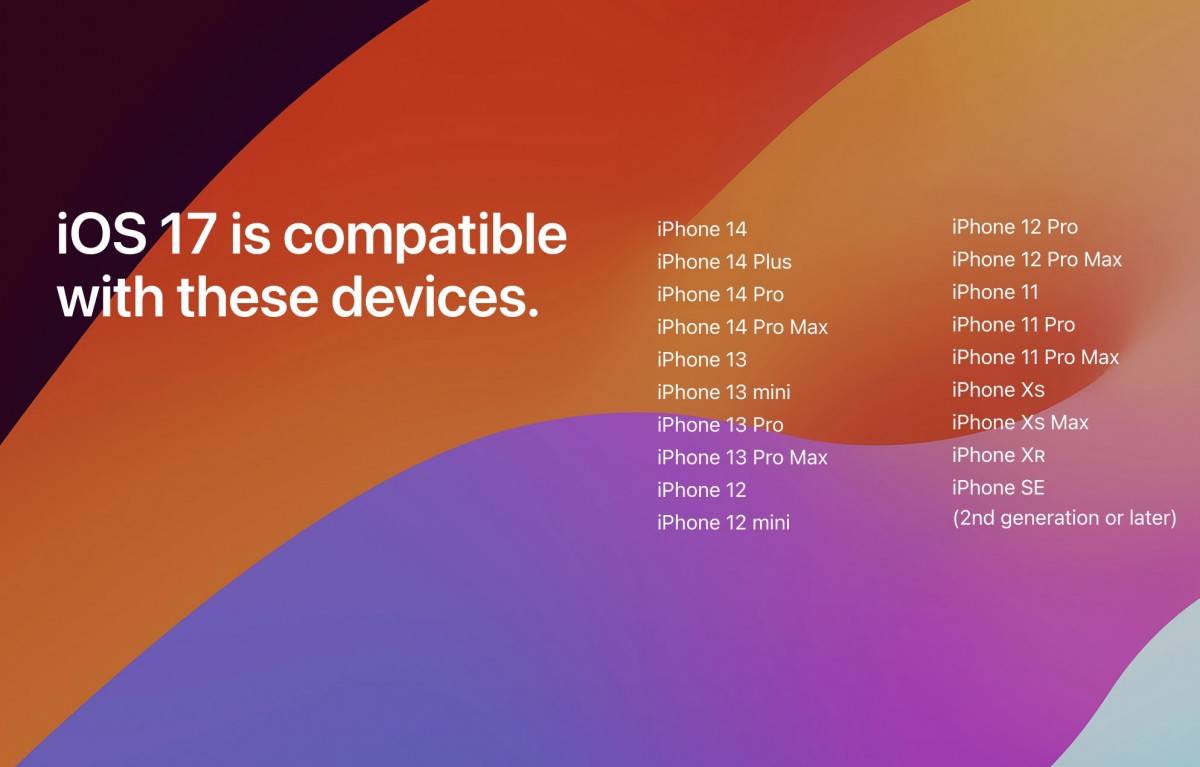 سیستم عامل های iOS و iPadOS 17 به صورت رسمی منتشر شدند